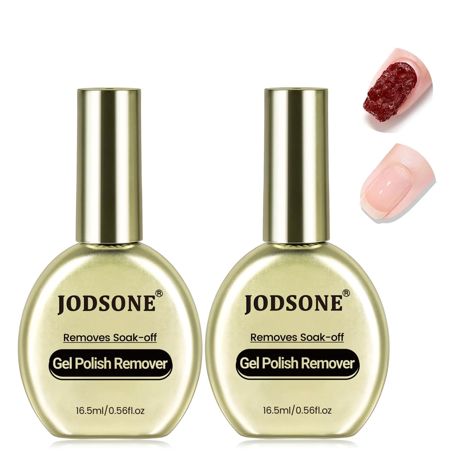 JODSONE 16.5ml Gel Nail Polish Remover No Need Soaking or Wrapping for U V Gel Nail Polish Remover for Nails Removal off at Home Easy and Quick to Remove