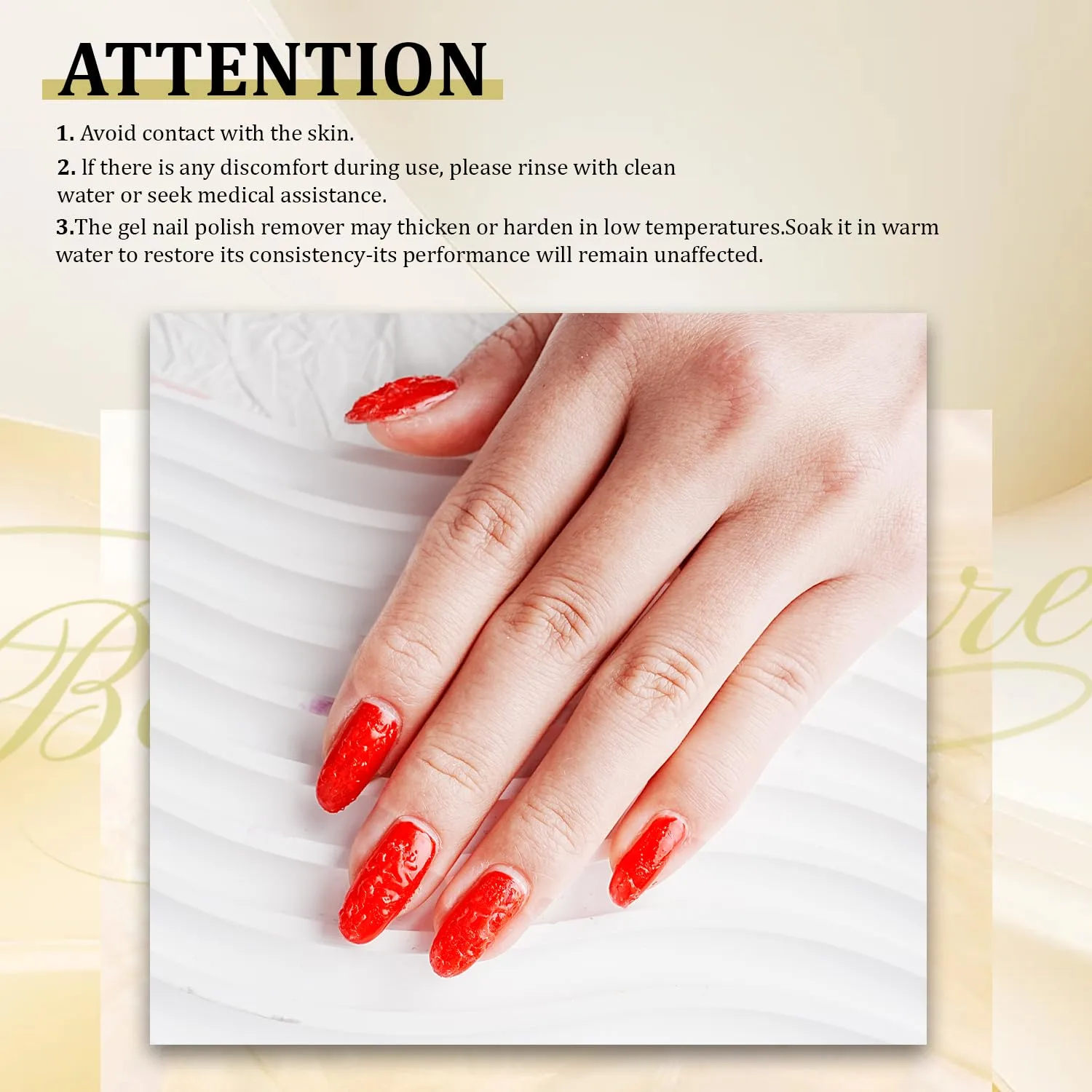 JODSONE 16.5ml Gel Nail Polish Remover No Need Soaking or Wrapping for U V Gel Nail Polish Remover for Nails Removal off at Home Easy and Quick to Remove