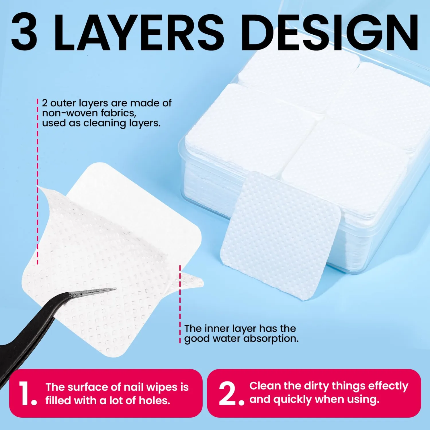 FANDAMEI Gel Nail Remover Kit with Soak Off Clips, Lint Free Wipes, Polish Remover Bottle, Cuticle Nippers, Pusher, Peeler. Cuticle Oil. Nail Files and Buffers. Gel Polish Removal Nail Soak Off Kit