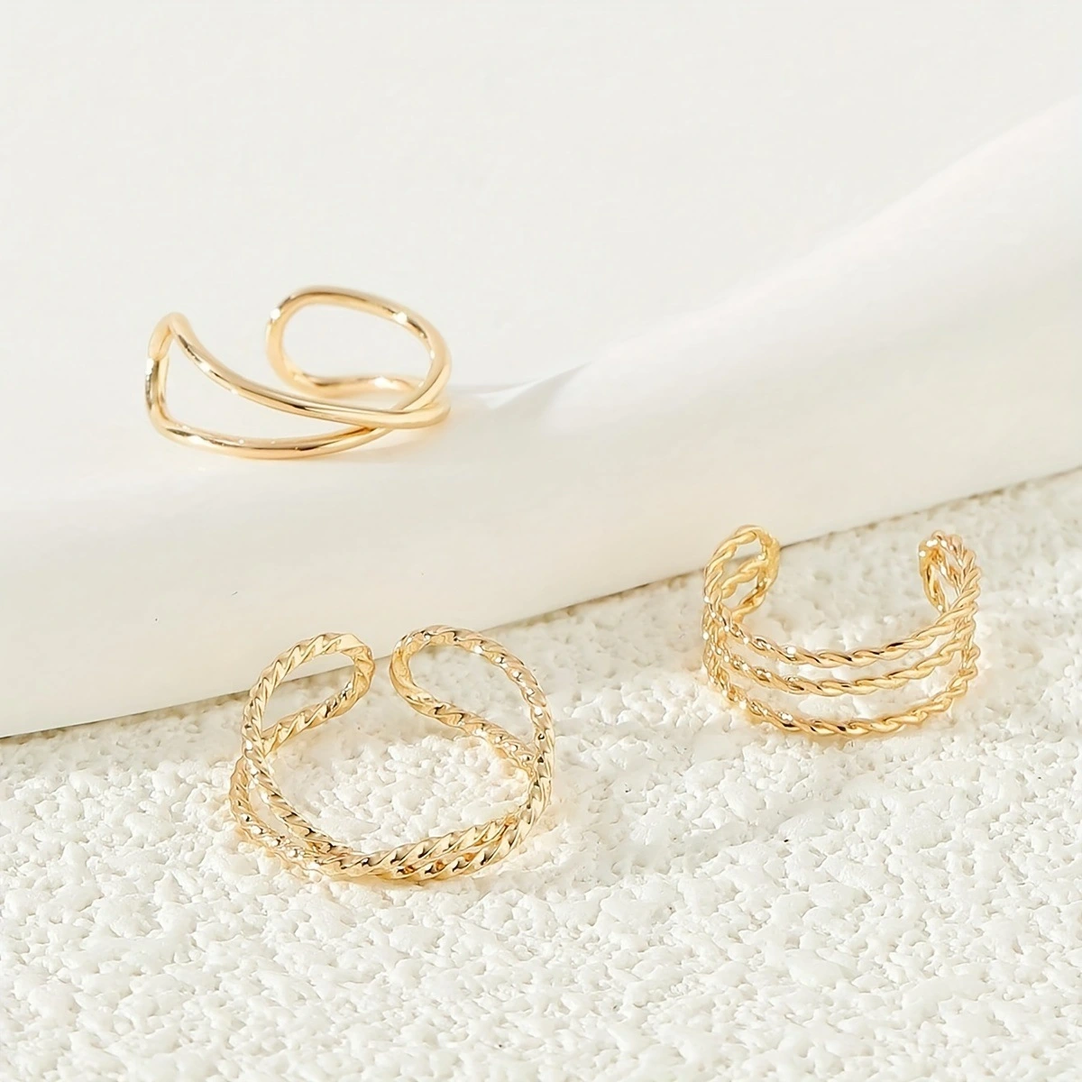 Mini Copper Toes Ring Summer Beach Jewelry Set