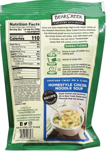 Bear Creek Soup Mix, Chicken Noodle, 8.4 Ounce (Pack of 3)