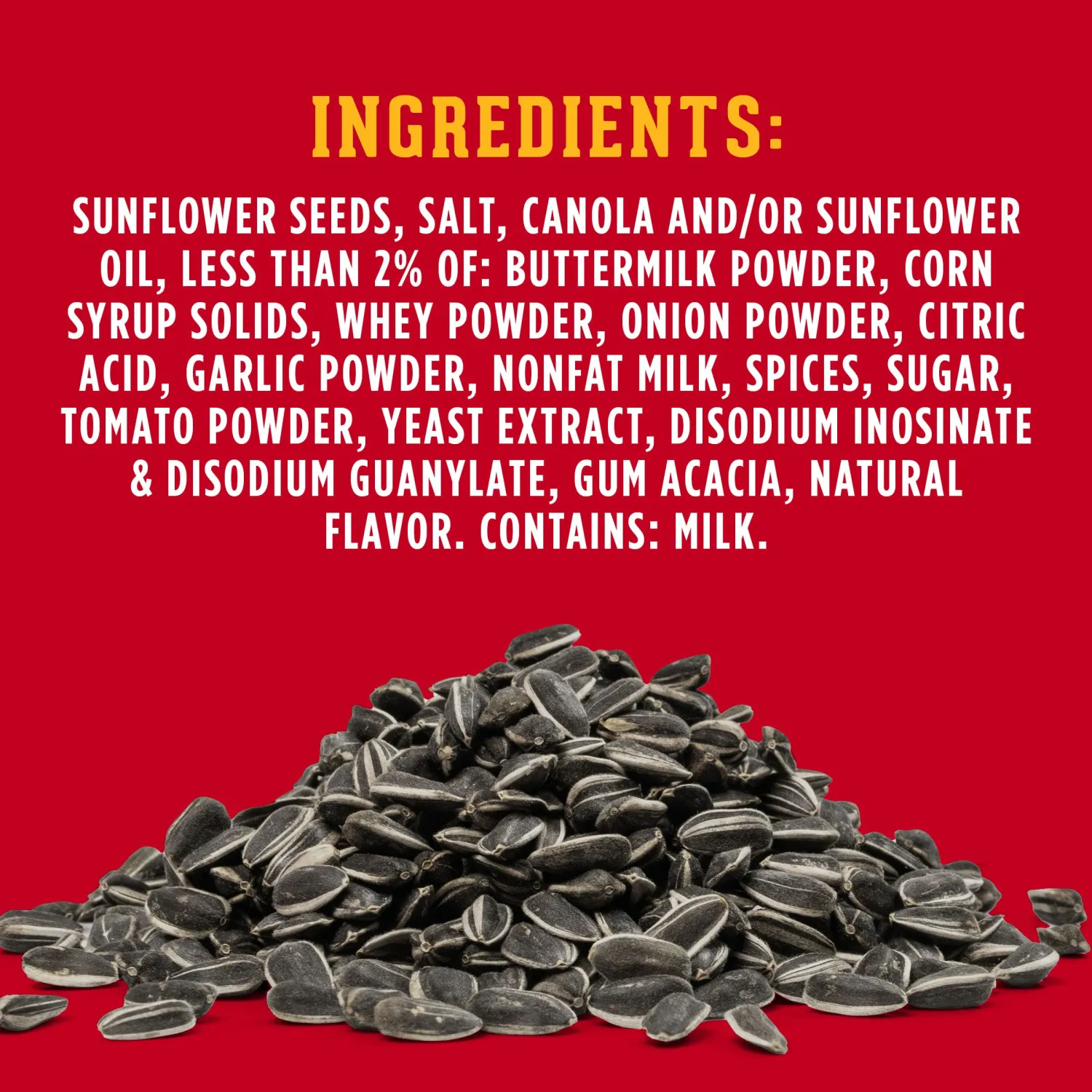 DAVID Jumbo Sunflower Seeds, Ranch Flavor, Father's Day Baseball Snack for Dad, 5.25 oz.