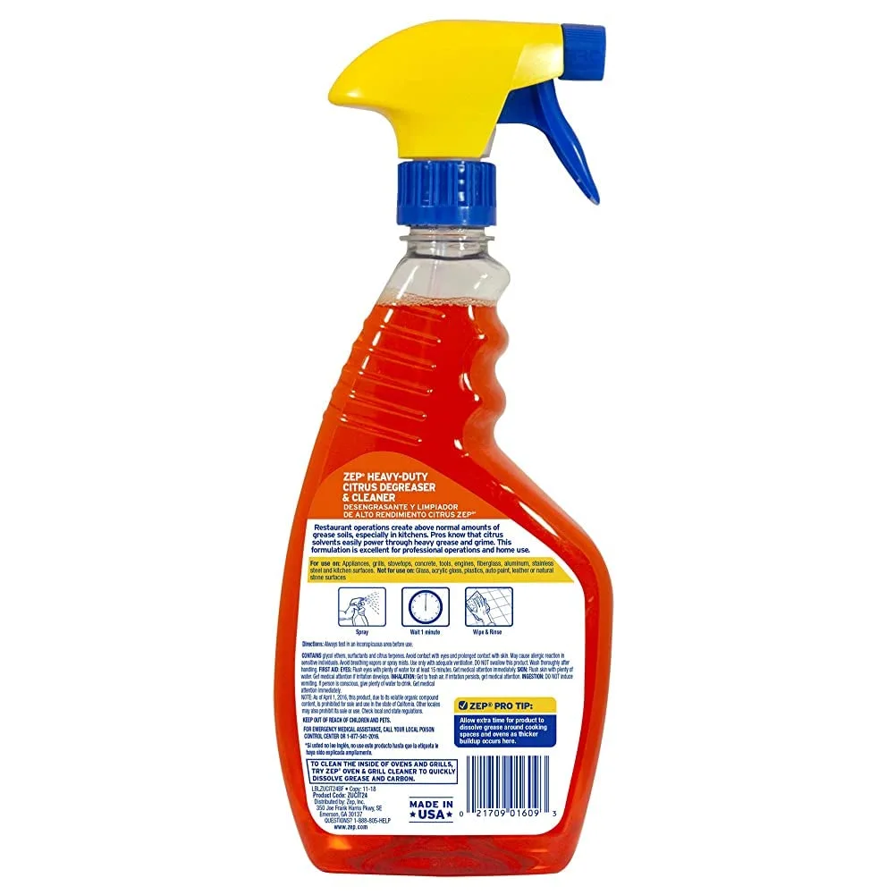 ZEP 24 oz. Heavy-Duty Citrus Degreaser ZUCIT24