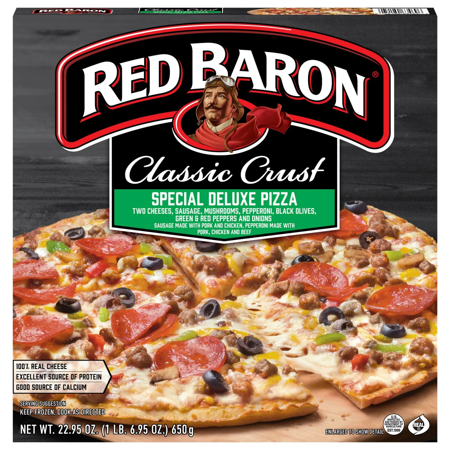 Red Baron Classic Special Deluxe Pizza, 22.95 Oz