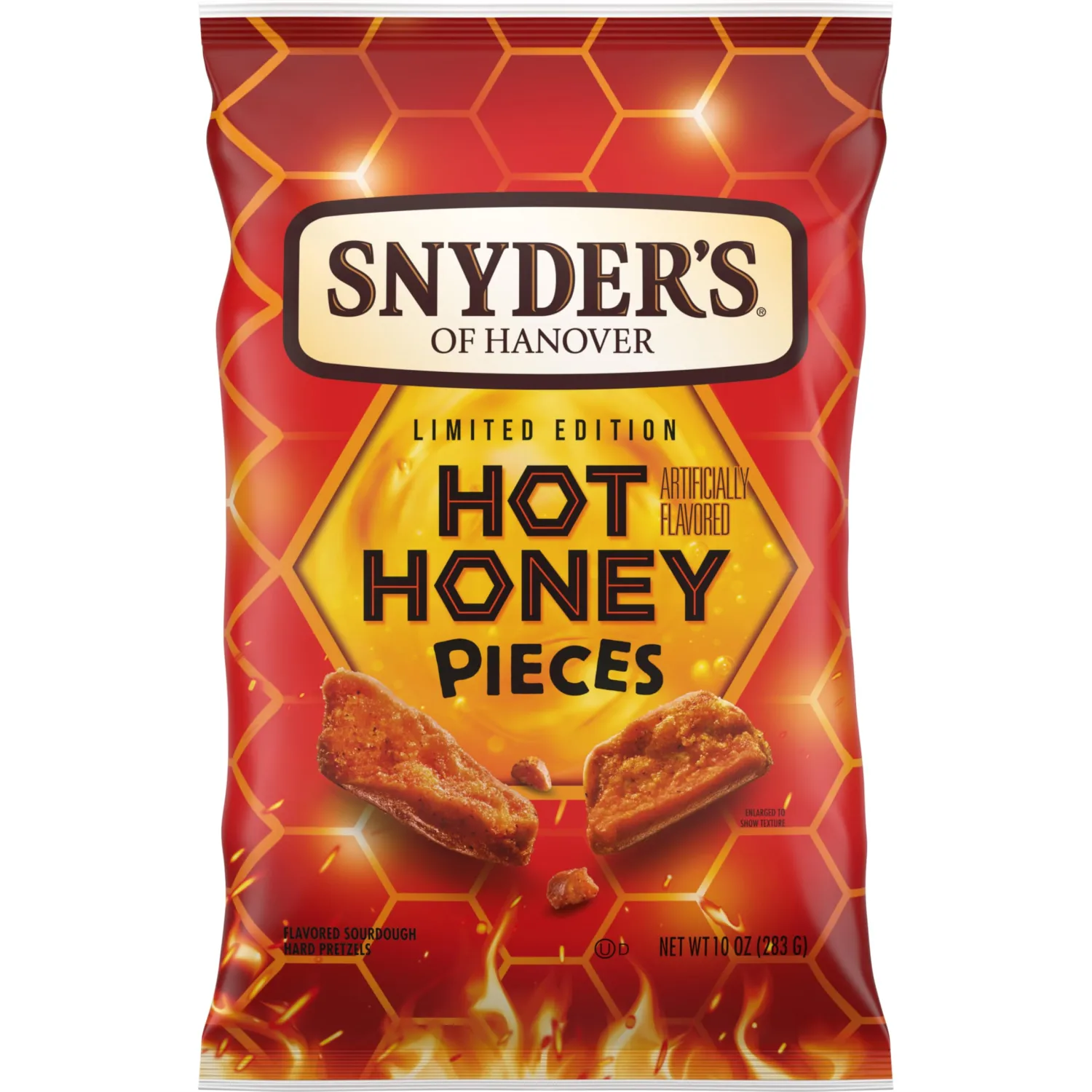 Snyder's of Hanover Pretzel Pieces, Hot Honey Flavored, 10 Oz