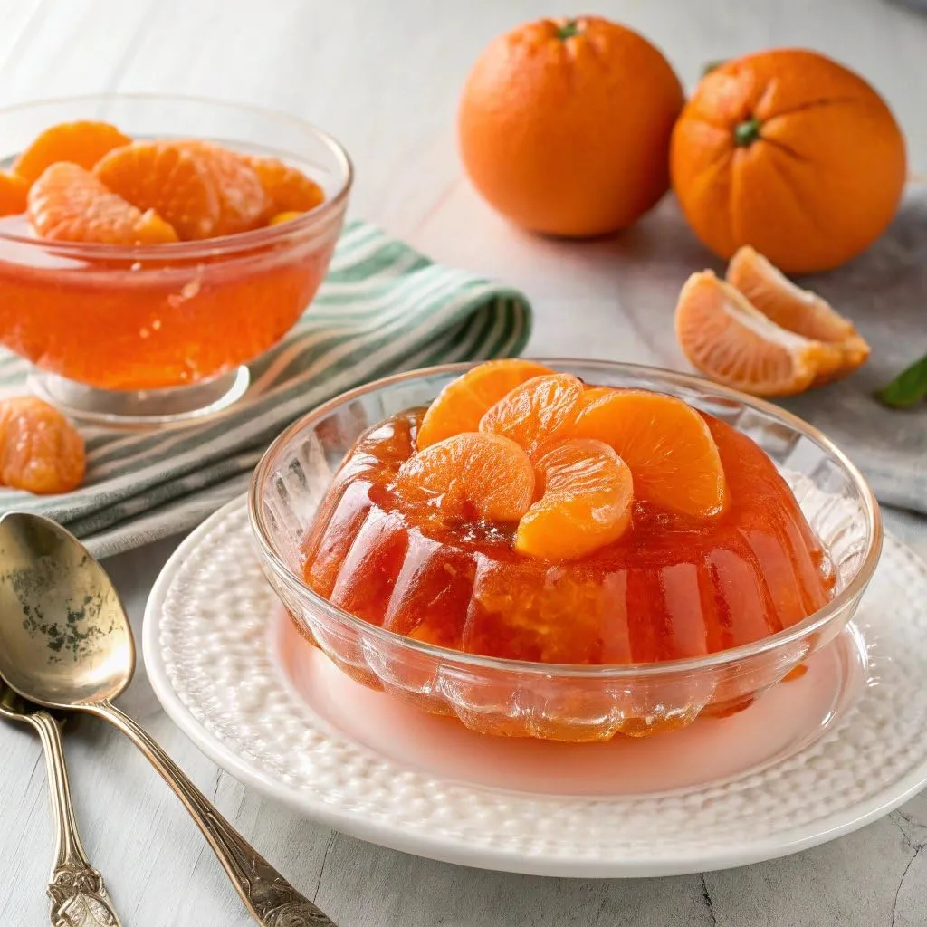 Jell-O Orange Gelatin Dessert Mix, Family Size, 6 oz Box