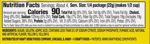 Jell-O Lemon Gelatin Dessert Mix, 3 oz Box (Pack of 3)