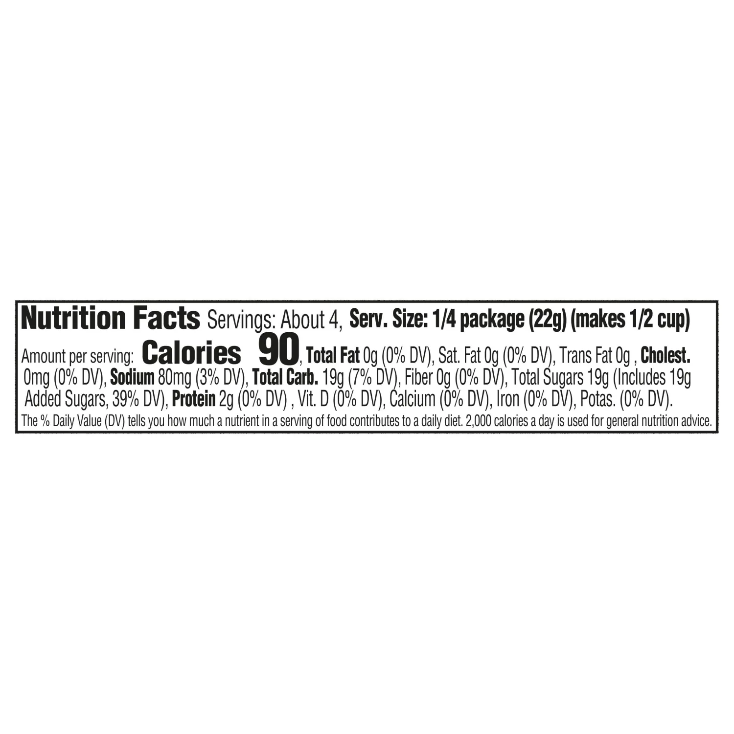 Jell-O Orange Gelatin Dessert Mix (3 oz Box) (Pack of 4)