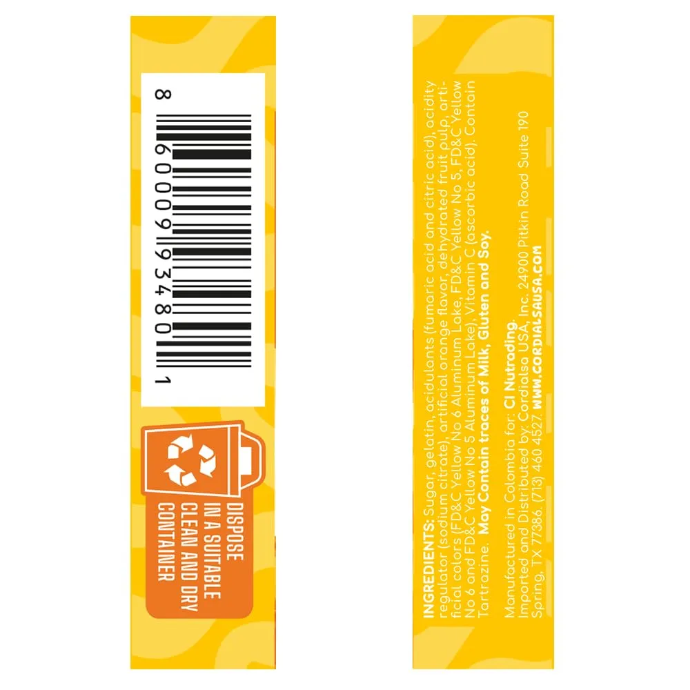 Festy Orange Gelatin Dessert Mix, 3 oz