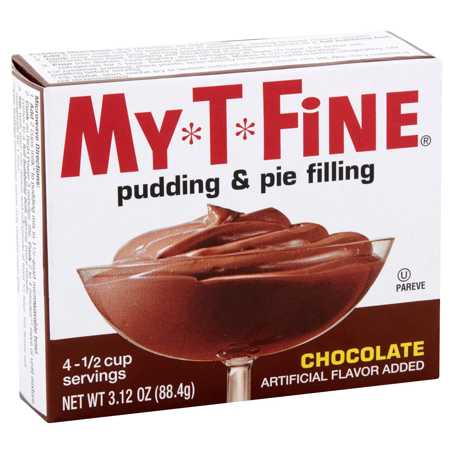 My-T-Fine Pudding and Pie Filling Chocolate, 3.13 OZ, 1 CT