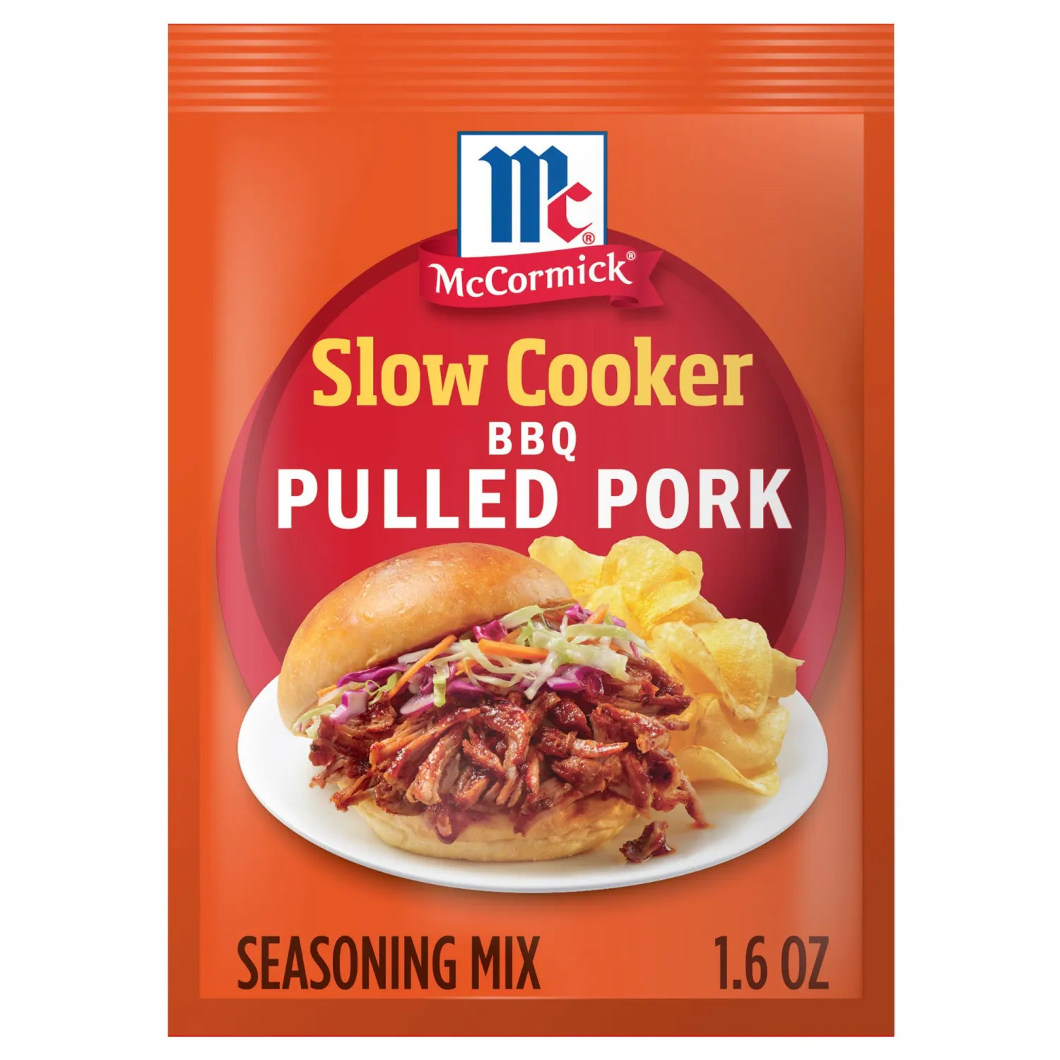 McCormick Slow Cooker BBQ Pulled Pork Seasoning Mix, 1.6 oz