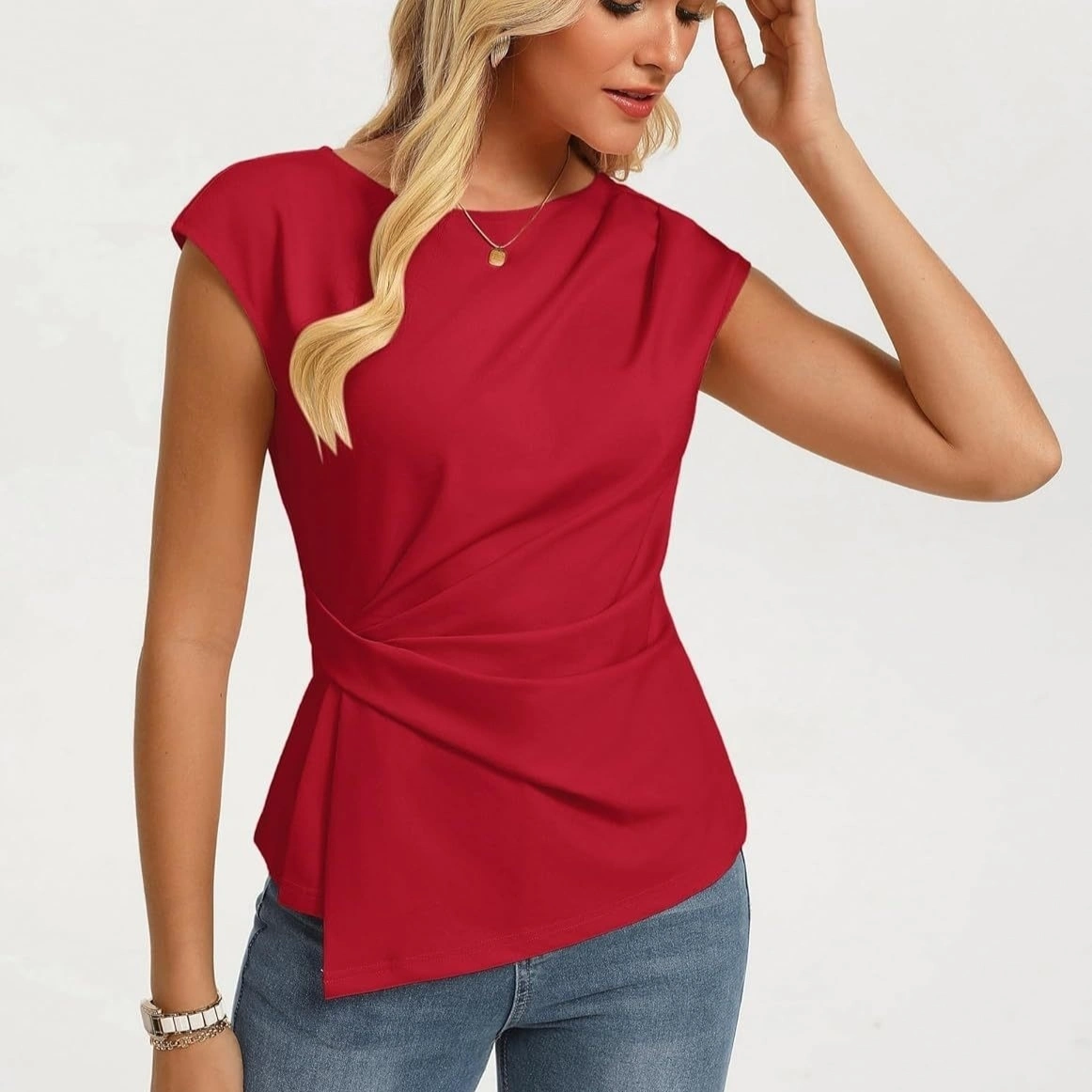 Women's Asymmetric Fashion T-Shirt Top