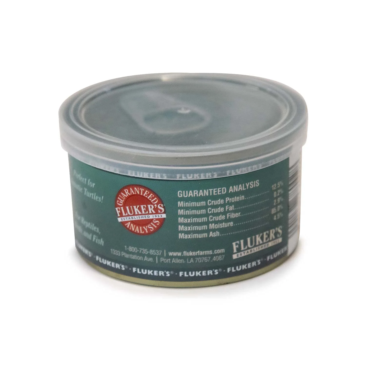 Fluker's Gourmet Canned Food for Reptiles, Fish, Birds and Small Animals, River Shrimp 1.2 oz