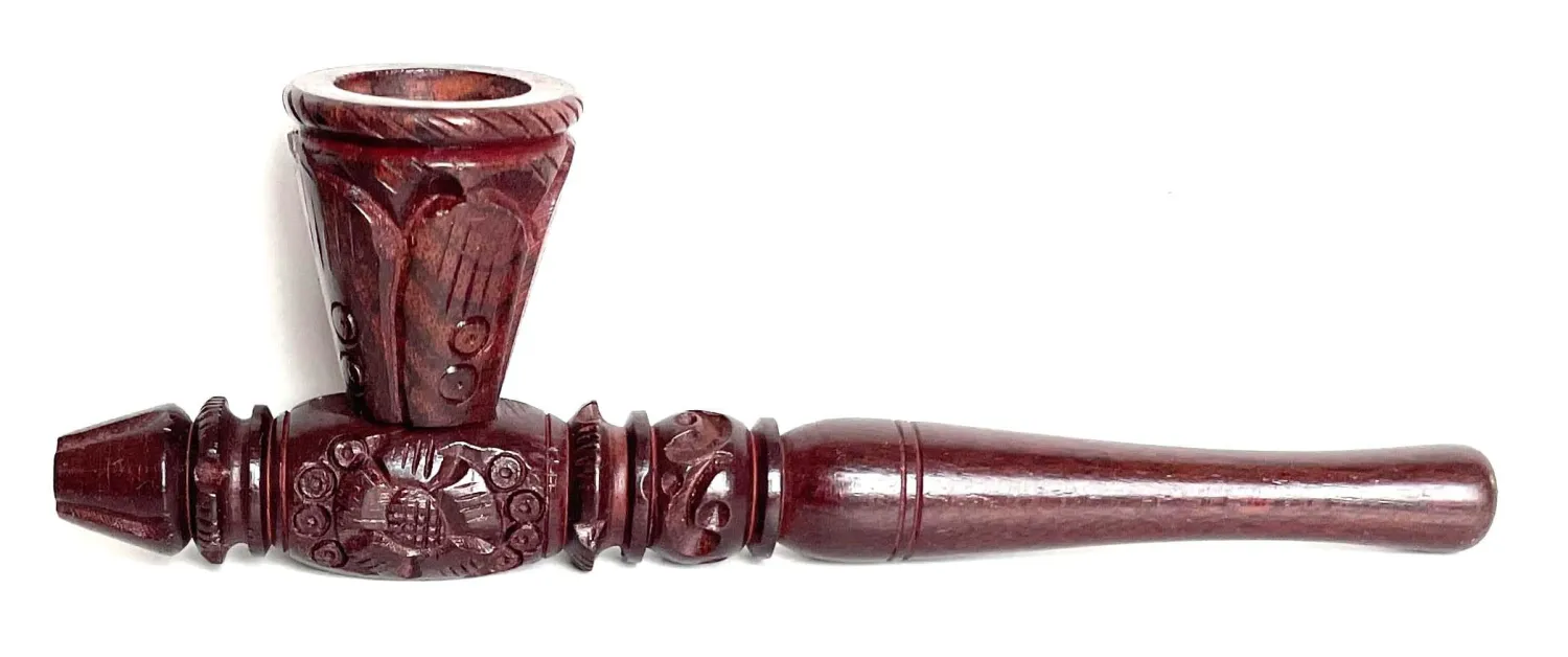 5” Engraved Bowl Alina Pipe