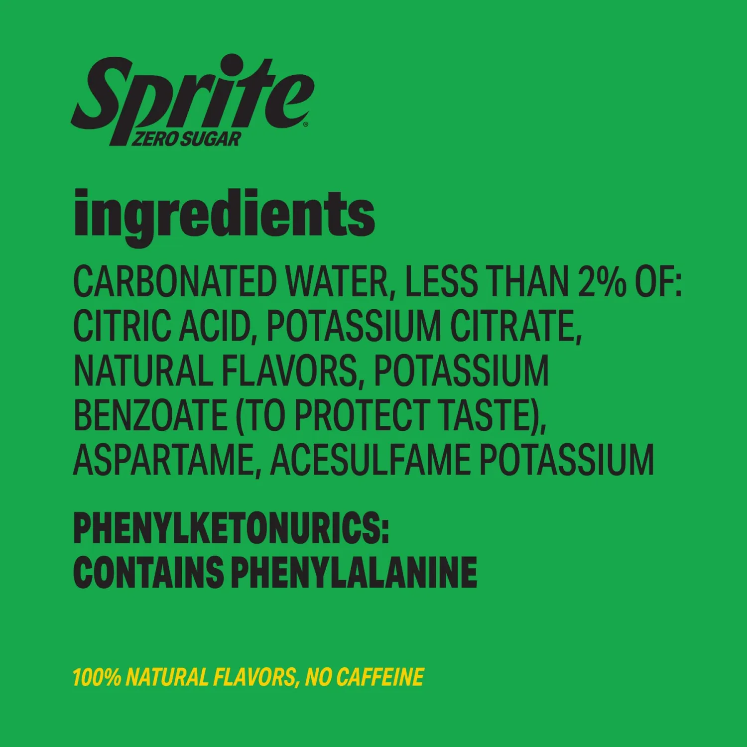 Sprite Lemon Lime Zero Sugar Soda | Diet | 16.9 fl oz | 12 Pack