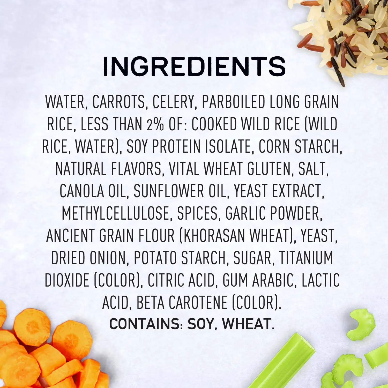 Gardein Plant-Based Chick'n & Rice Soup, Vegan, 15 oz