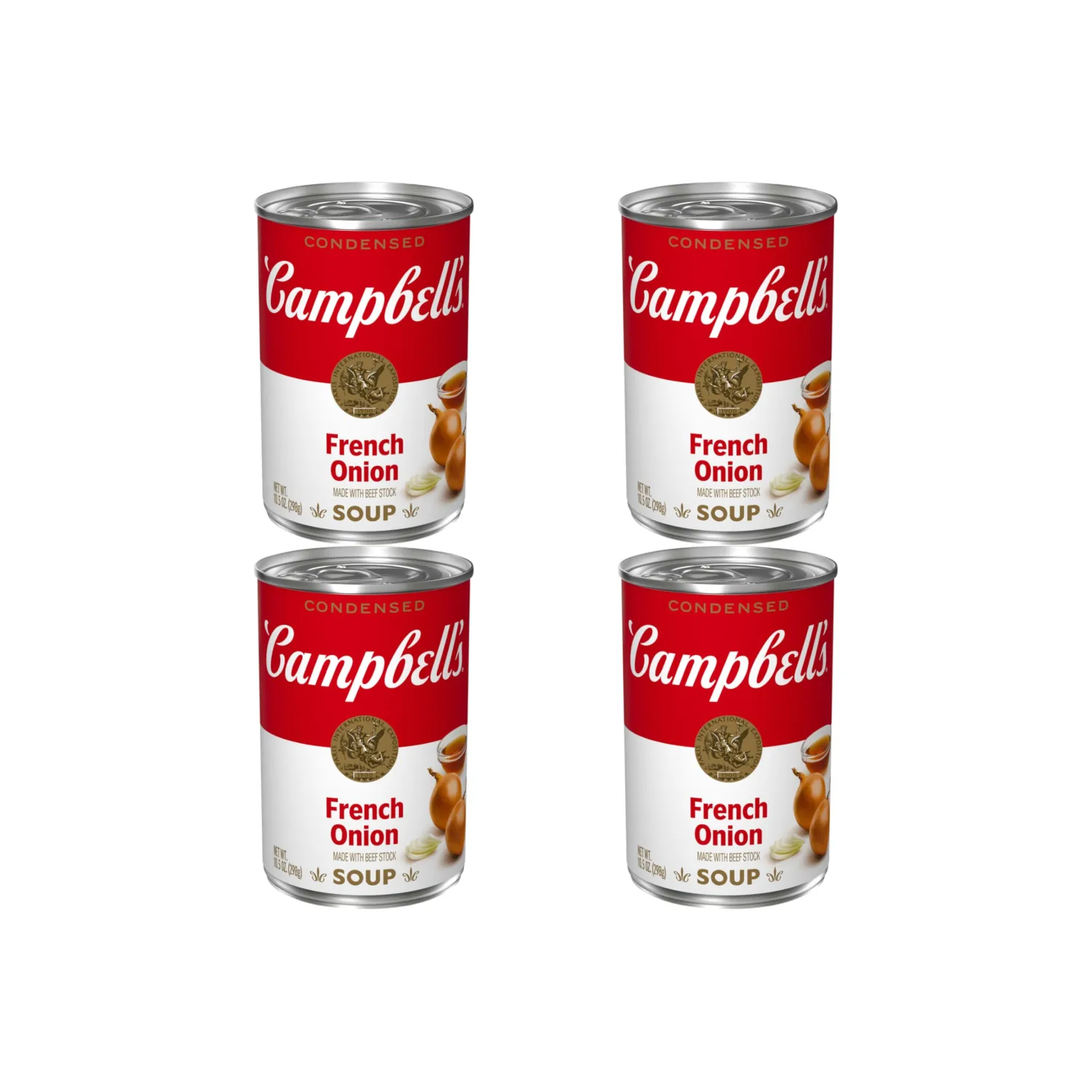 Campbell's Condensed French Onion Soup, 10.5 oz Can (Pack of 4)