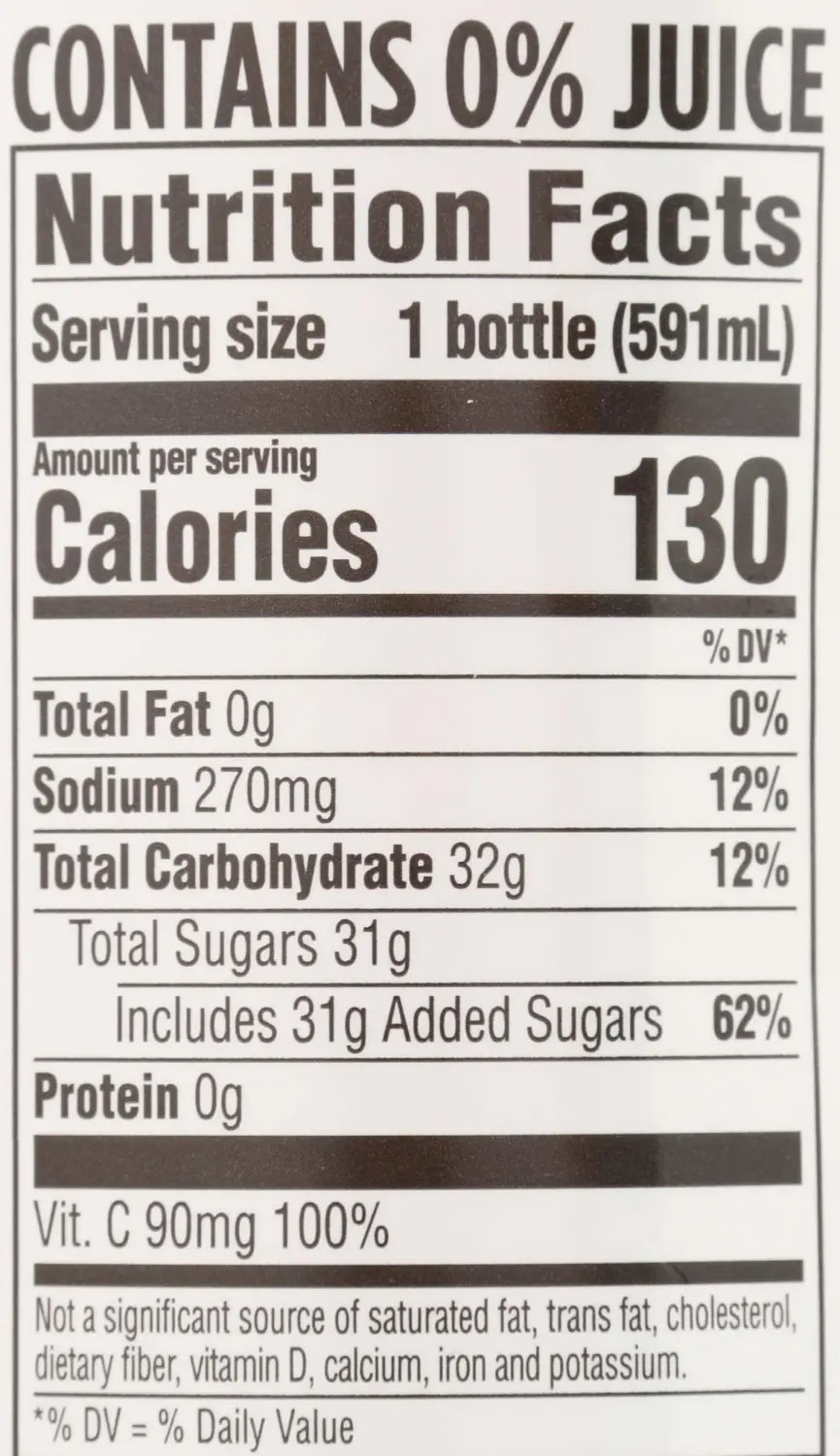 365 by Whole Foods Market, Sports Drink, Orange, 20 Fl Oz (Pack of 4)