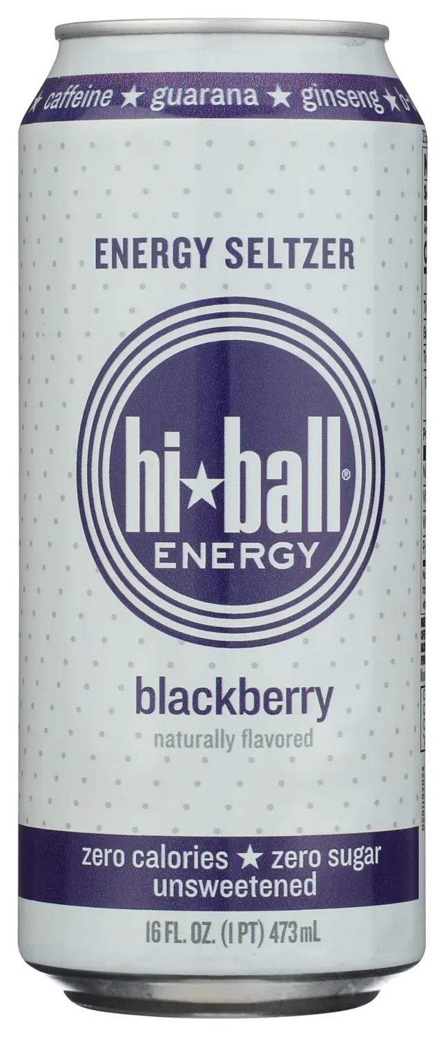 Hiball Energy Blackberry Energy Seltzer, 16 FZ
