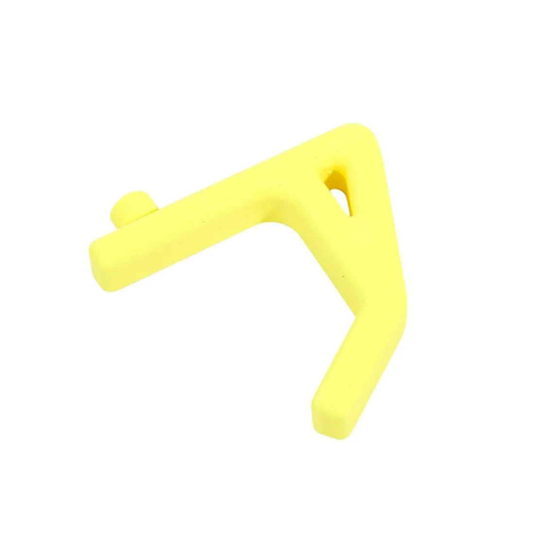 5 Sets of Garage Practical Storage Hooks with Holes Slat Racks Special Racks Studio Shelves Stable Storage Accessories,Yellow 5Pcs