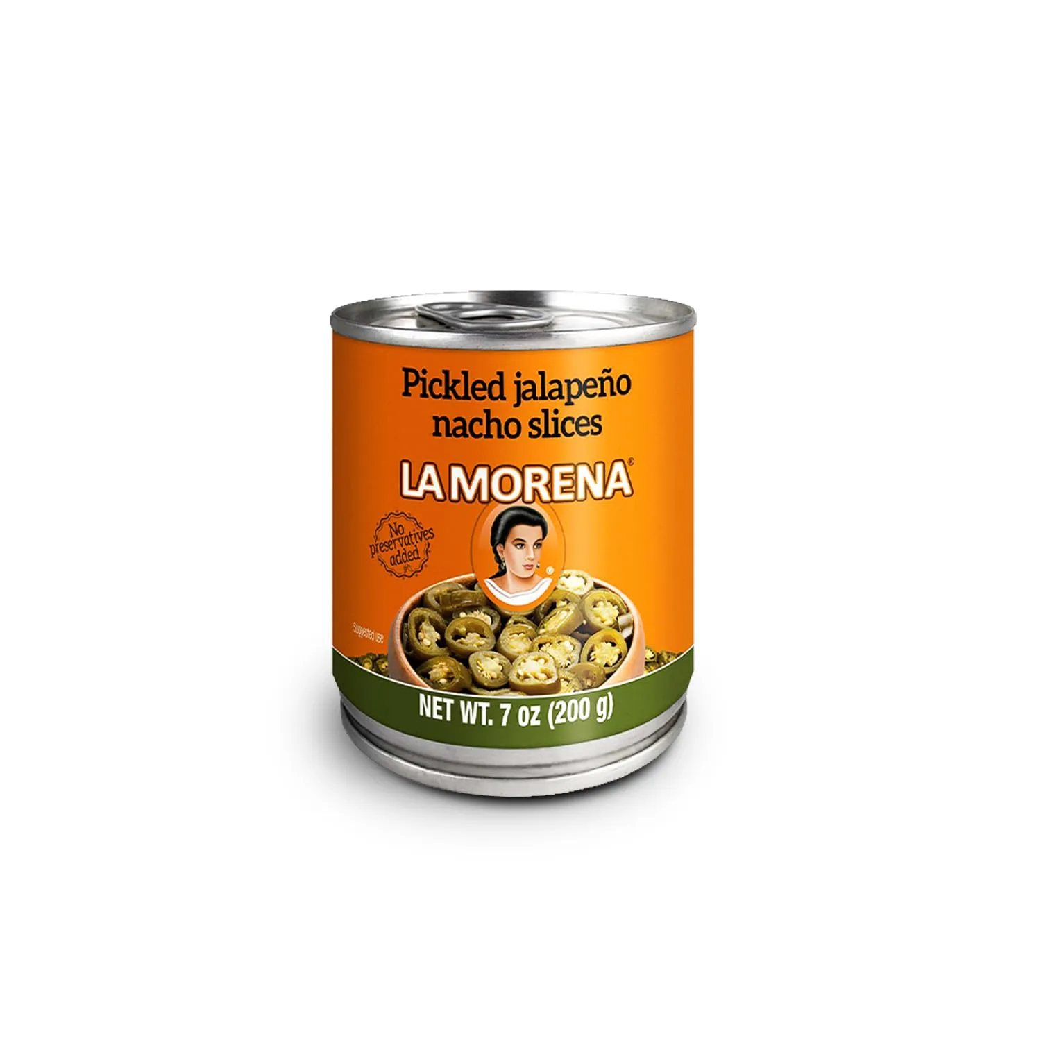 La Morena Nacho Slices Pickled Jalapeno Peppers 7 oz (single)