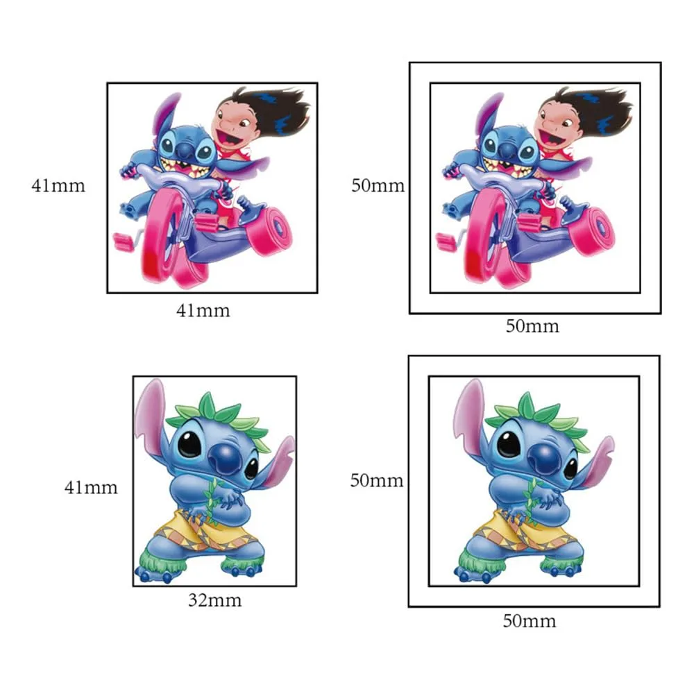 20Pcs Lilo Stitch Temporary Tattoos for Kids, Birthday Party Favors, Cool Cartoon Decoration Sticker Gifts for Girl Boys Home Activity Class Prizes Carnival Christmas Rewards