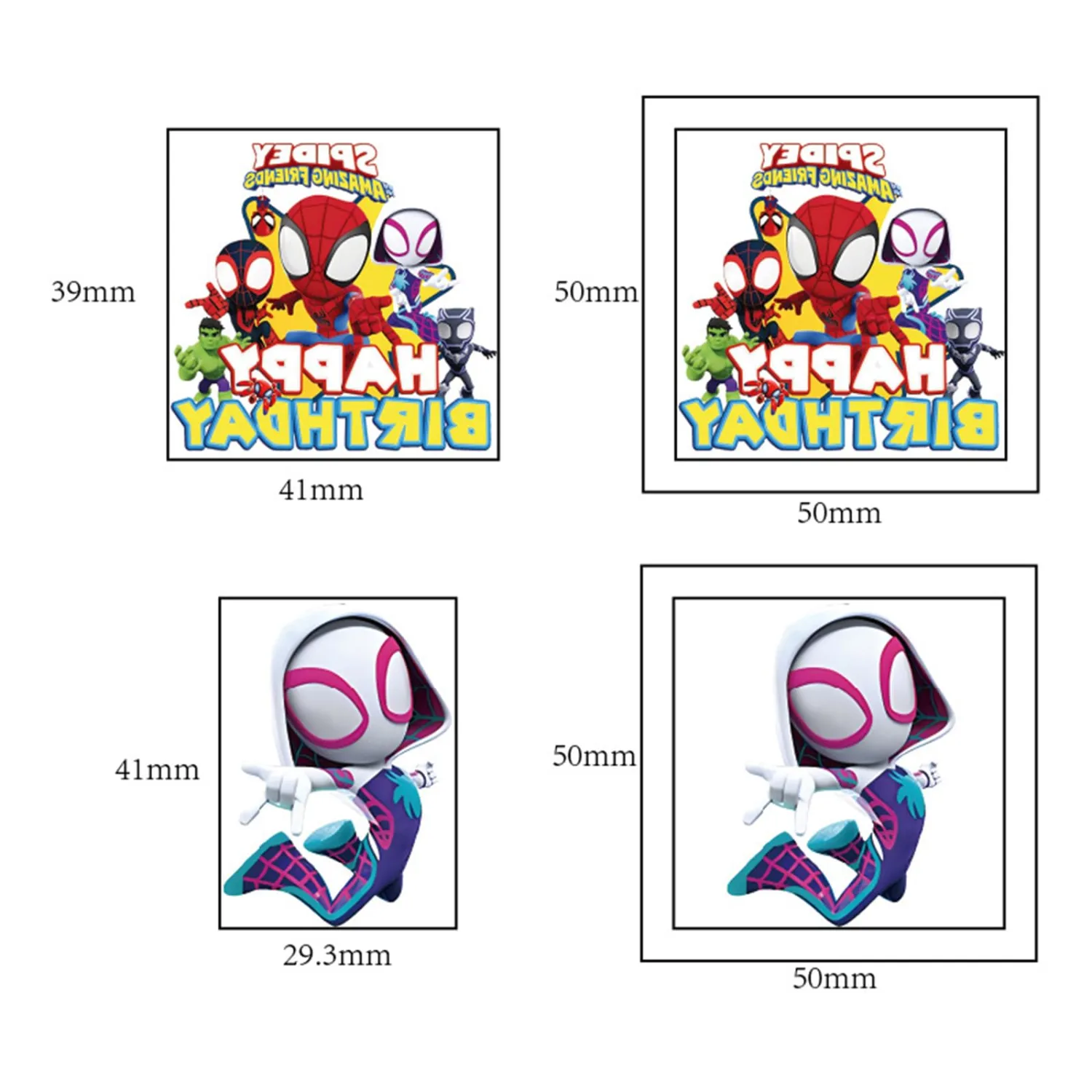 20Pcs Spider-Man and His Amazing Friends Temporary Tattoos for Kids, Birthday Party Favors, Cool Cartoon Decoration Sticker Gifts for Girl Boys Home Activity Class Prizes Carnival Christmas Rewards