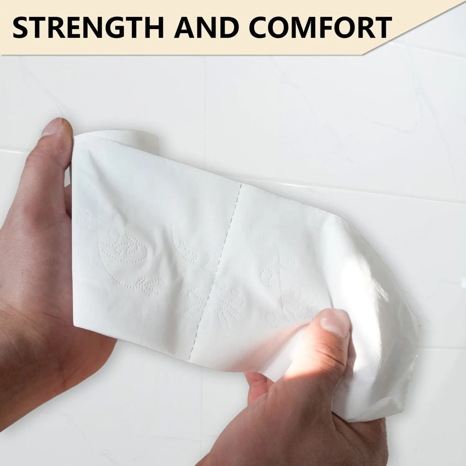 6 Packs Camping Toilet Paper, 4-Ply Travel Toilet Paper for RV, Picnic, Hiking, Fishing, Reusable Portable Soft Tissue to Go Packs Individually Wrapped Waterproof Tissue | individual package
