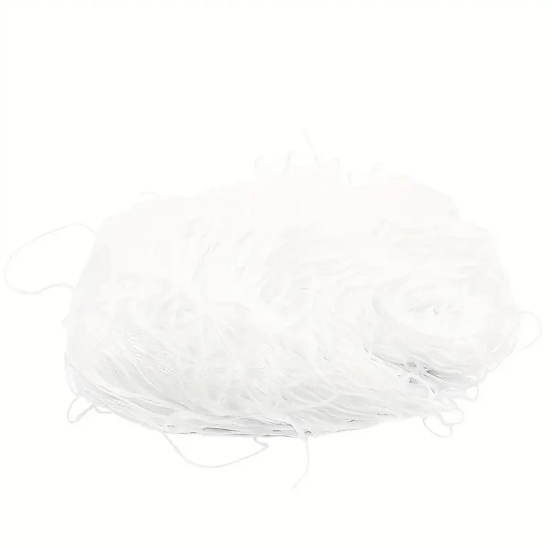 White Polyester Knotless Square Mesh Net For Climbing Plants