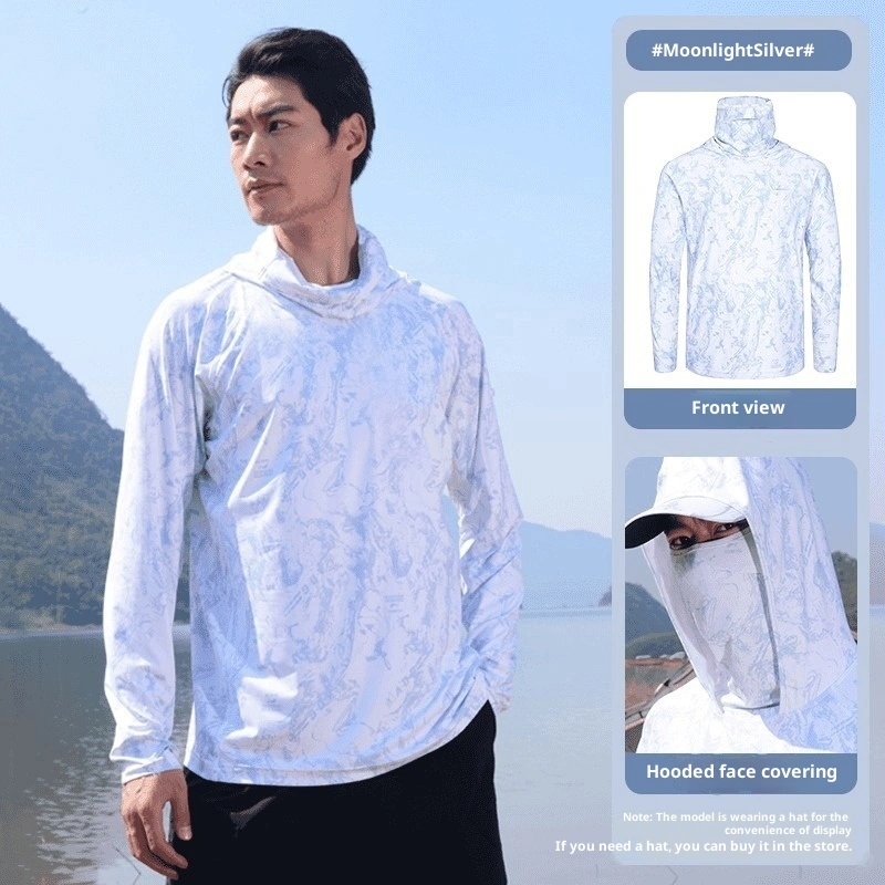 Breathable Ice Silk Sun-Protective Clothing For Men