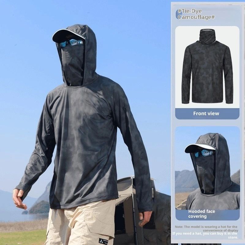 Breathable Ice Silk Sun-Protective Clothing For Men