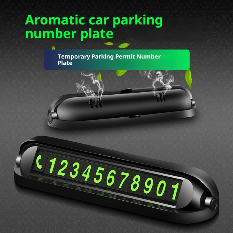 Temporary Parking Permit For Inside The Vehicle