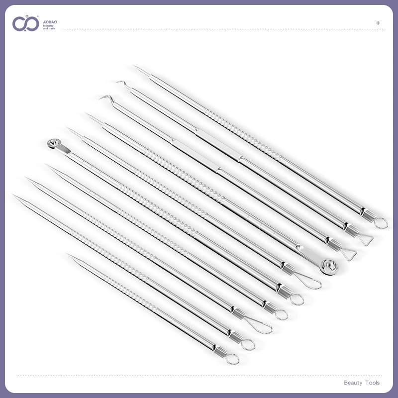 4-piece Needle Set Acne Clip Ultra Fine And Pointed