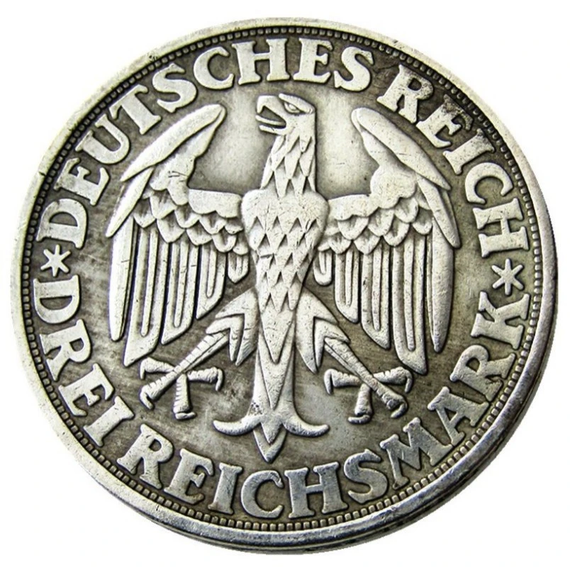 1928 Year Issue Copper-Plated Silver Reproduction Commemorative Coin
