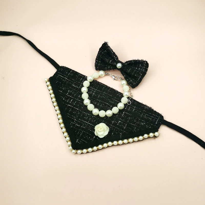 Pet Supplies Saliva Towel Triangular Bib