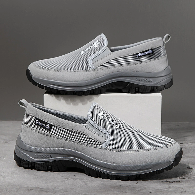 Mens Non-Slip Large-Size Casual Mesh Shoes