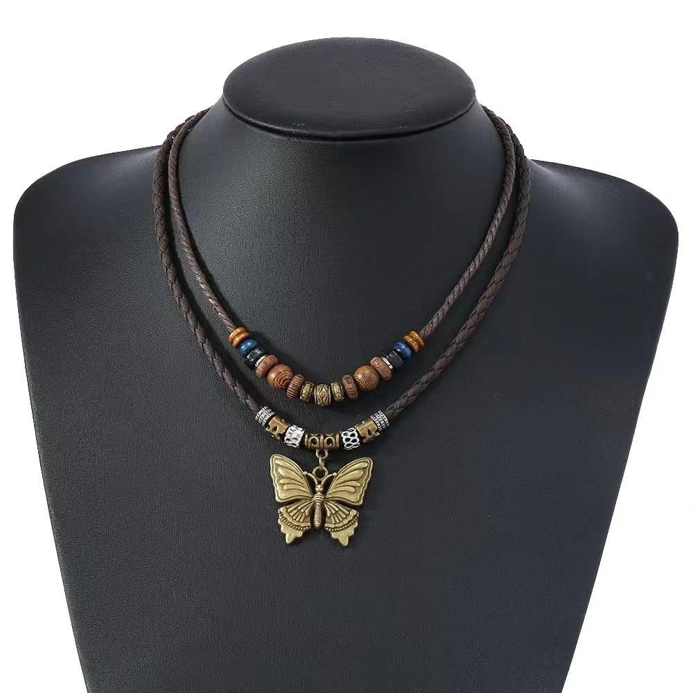 Bohemian Necklace Vintage Multi-layered