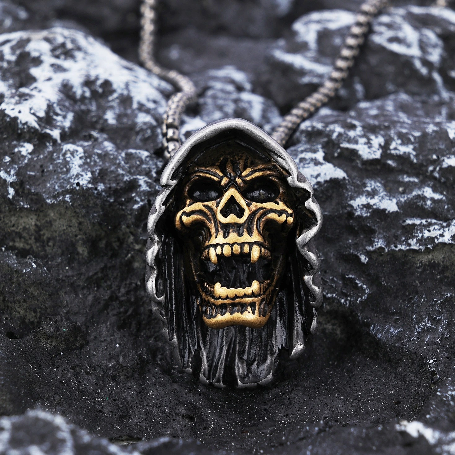 European And American Retro-style Punk Stainless Steel Pendant
