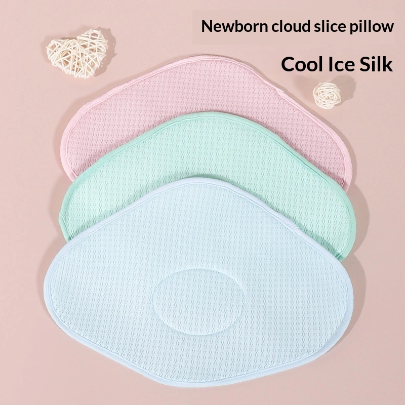 Baby Pillow Childrens Summer Ice-silk Pillow Soft And Comfortable