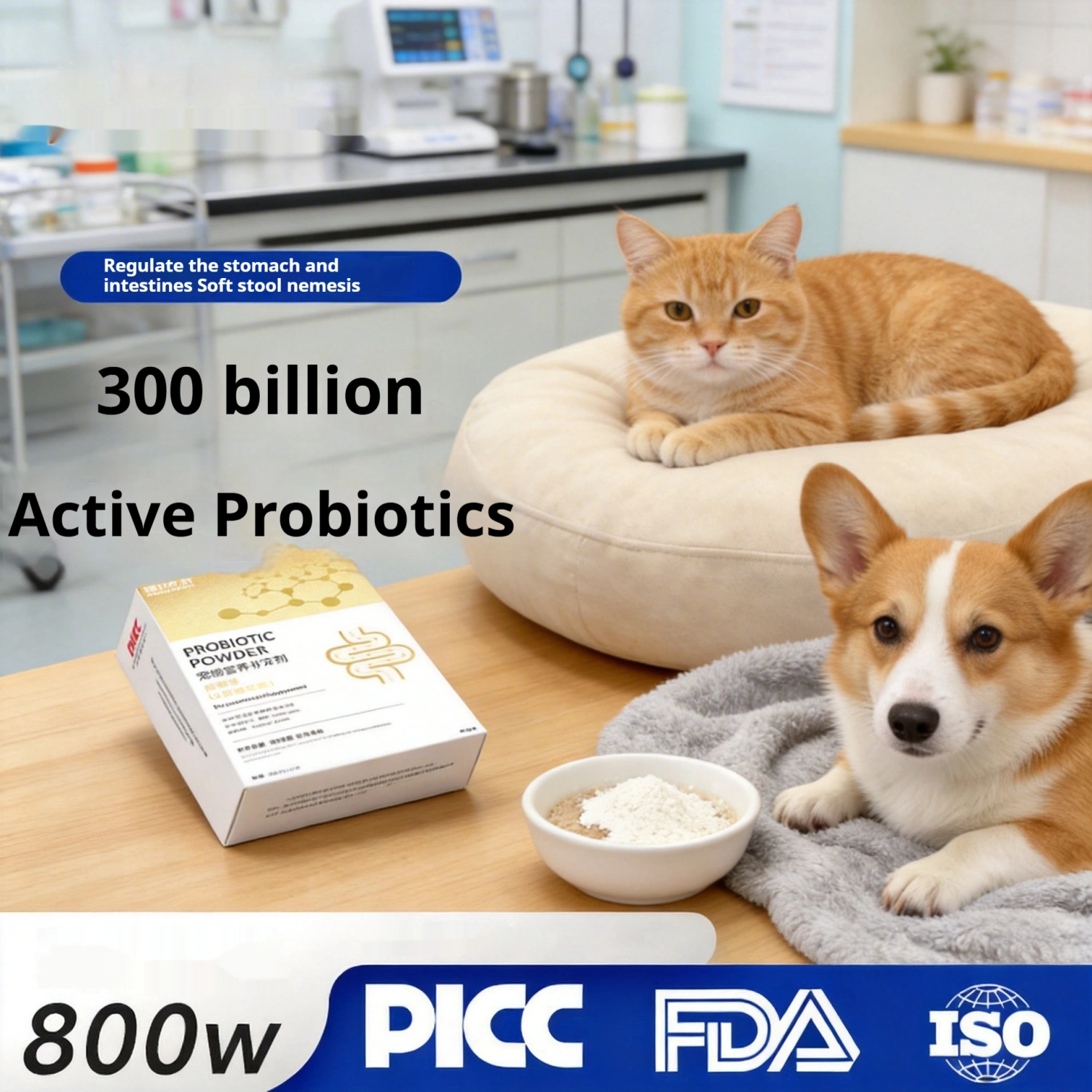 Probiotics For Gastrointestinal ReliefSuitable For Dogs And Cats