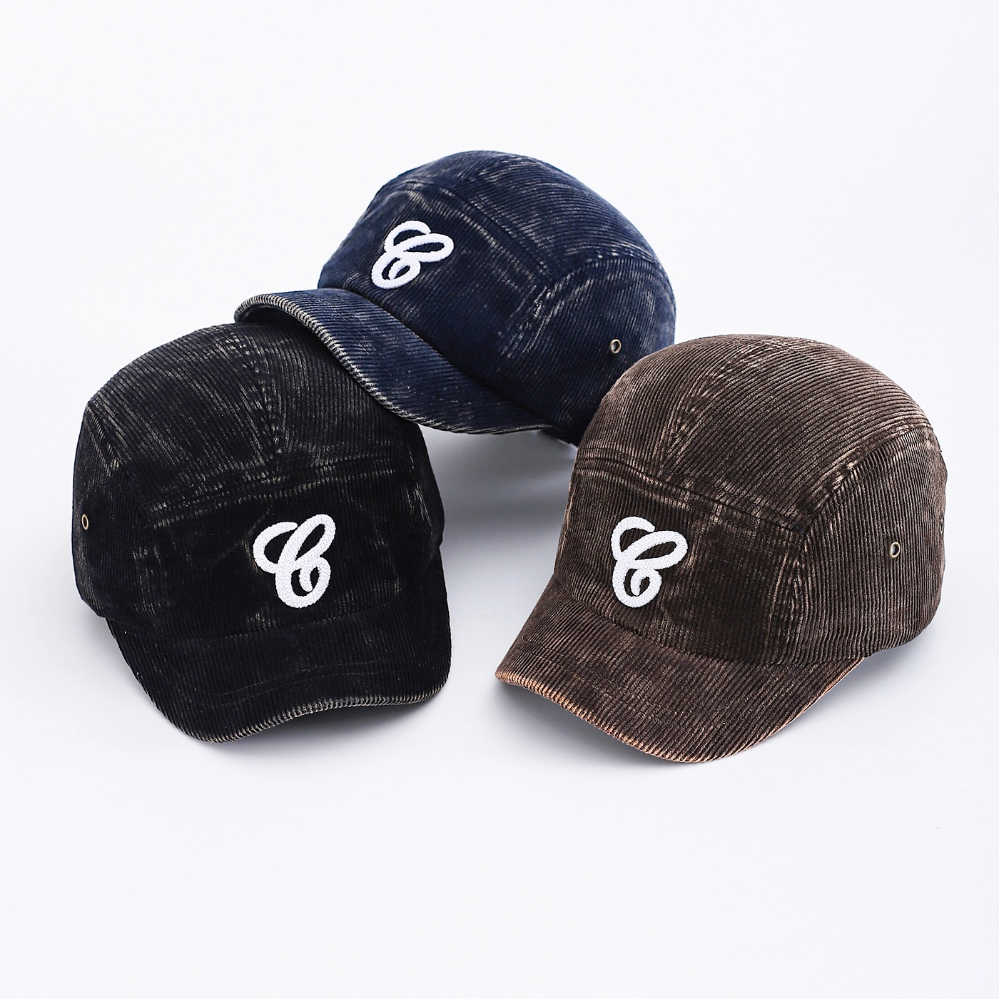 Summer Women's Logo Single-color Corduroy Adjustable Minimalist And Fashionable Baseball Cap, Suitable For Daily Outings And Shopping.