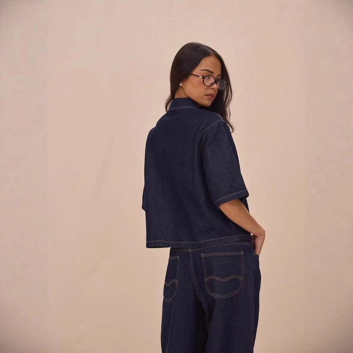 Womens Denim Top For Foreign Trade Short Denim Jacket For Women