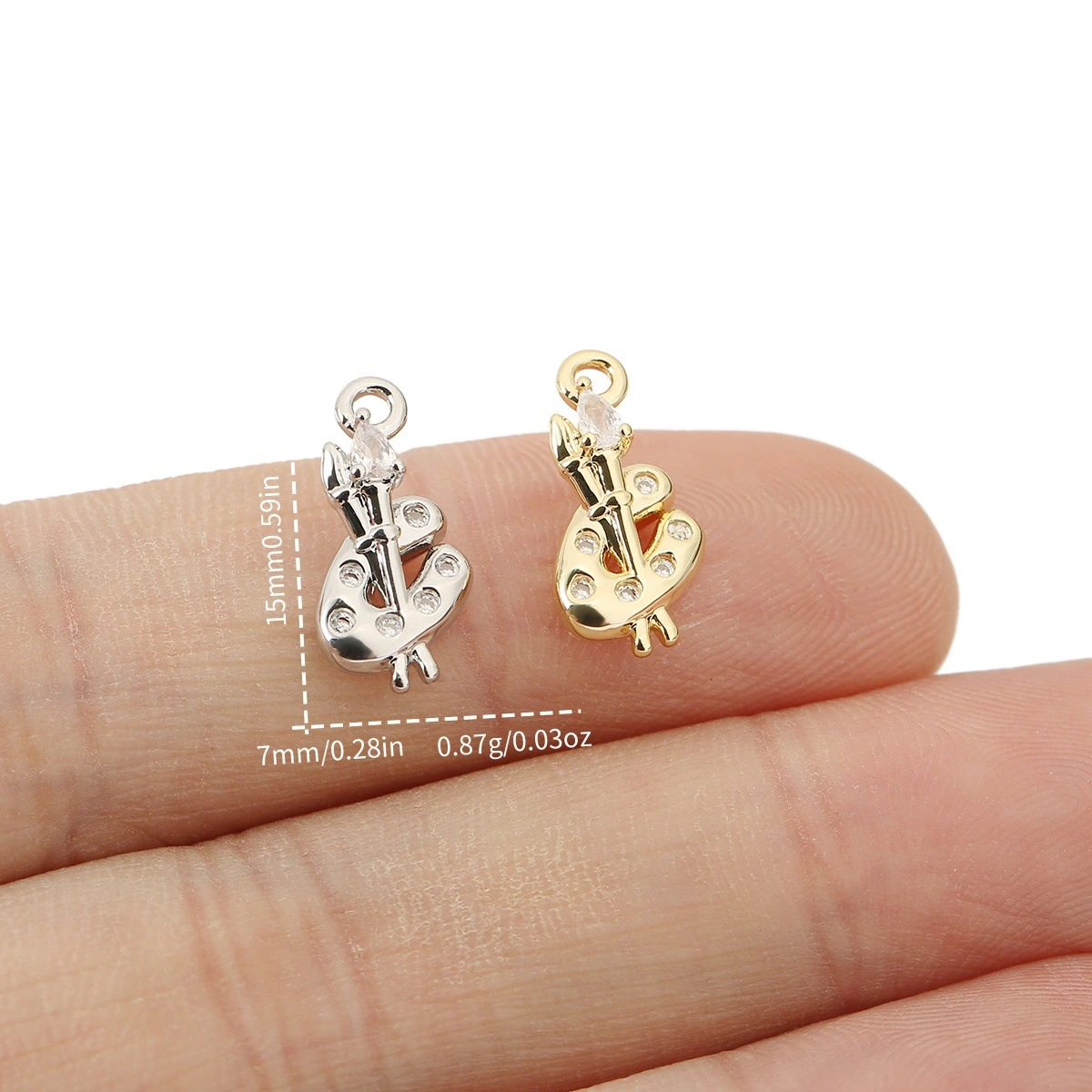 DIY Jewelry Accessories Micro-paved Zircon
