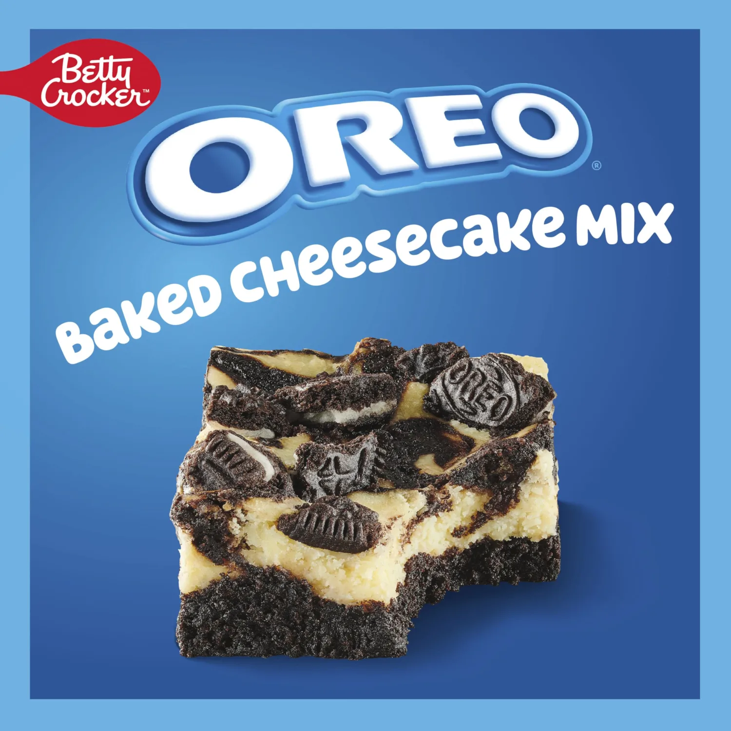 Betty Exclusives OREO Baked Cheesecake Mix, Includes Real OREO Cookie Pieces, 8.9 oz