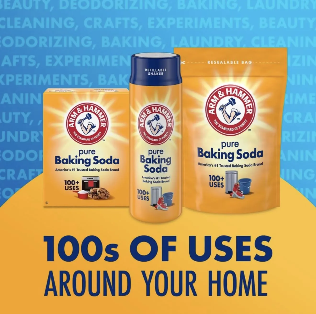 Arm And Hammer, Pure Baking Soda, 48 Ounce