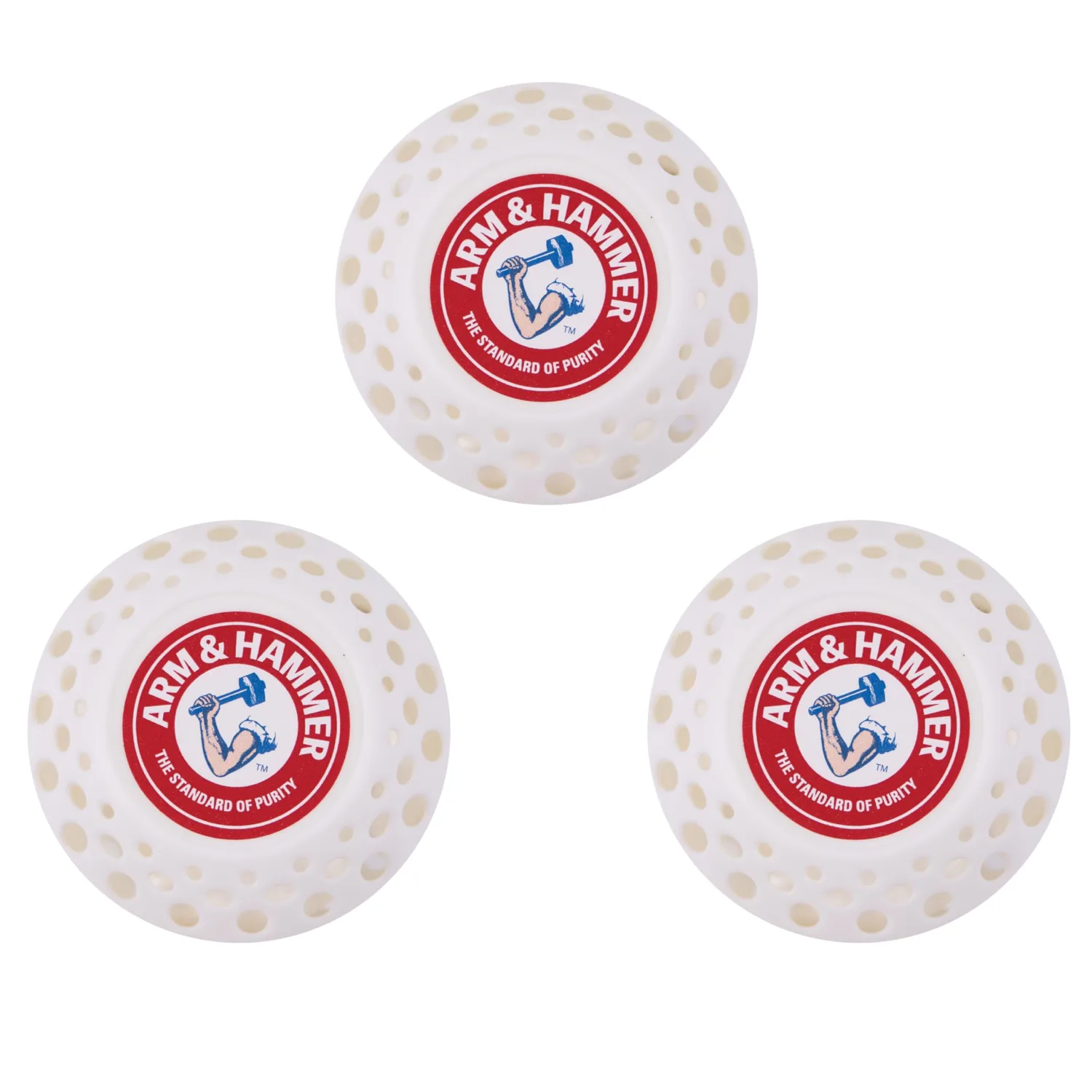 Arm & Hammer OdorBusterz® Odor Eliminator Balls, White Linen, 3 Count – Baking Soda Odor Control for Closets, Drawers, Hampers & Small Spaces