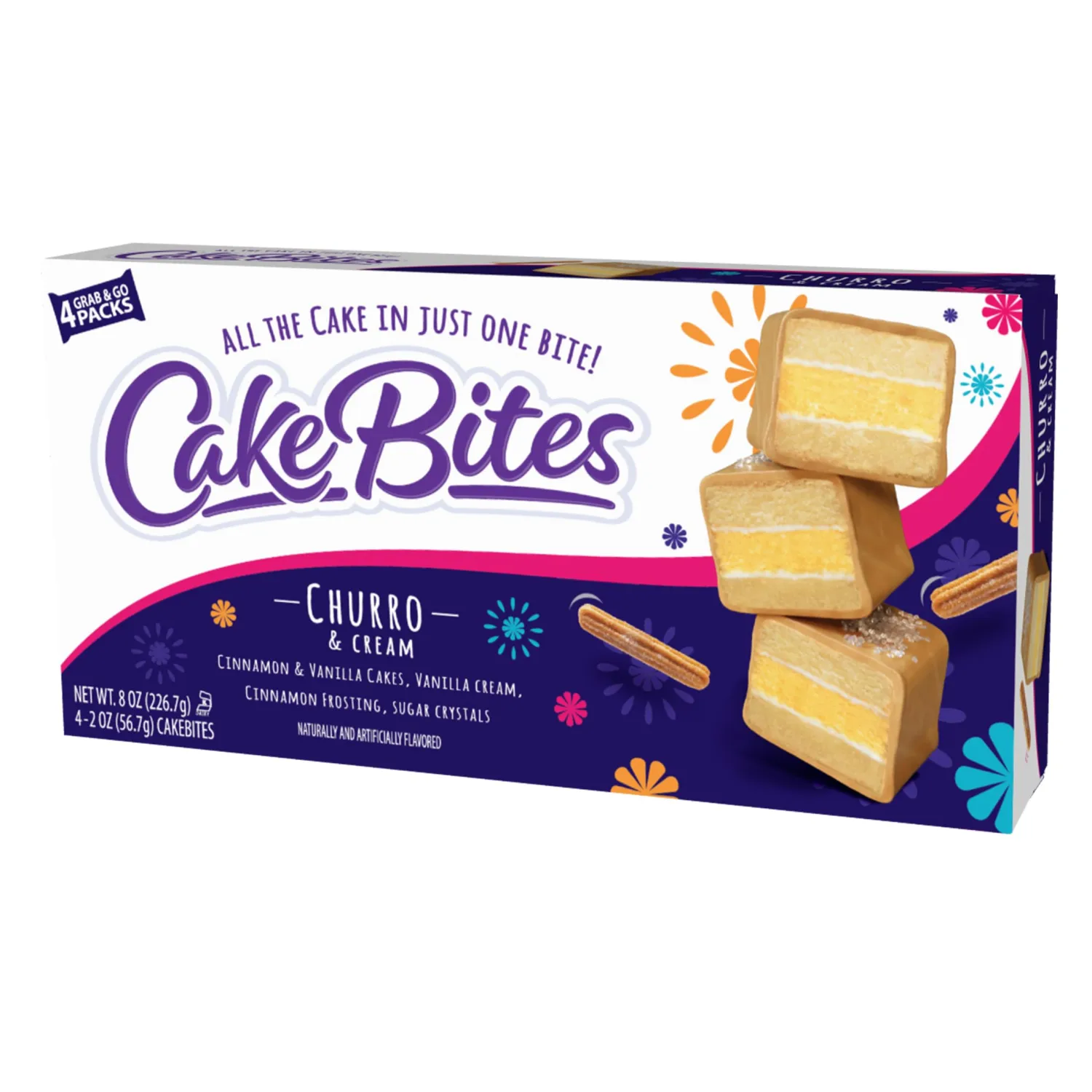 The Original Cakebites By Cookies United, Churro & Cream