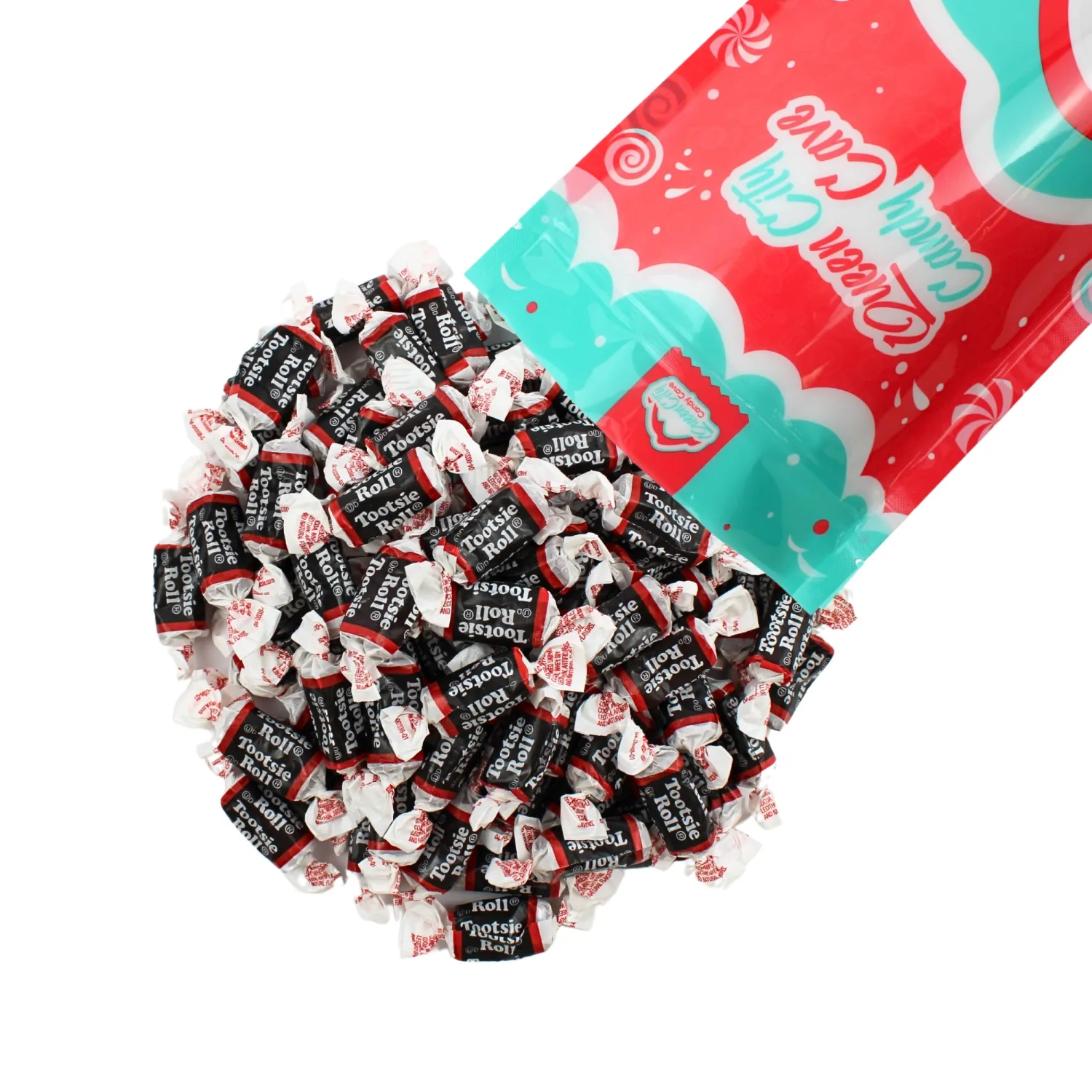 Chocolate Mini Rolls - Bulk Tootsee Candy, Individually Wrapped Mini Bites Midgees (5 Pound)