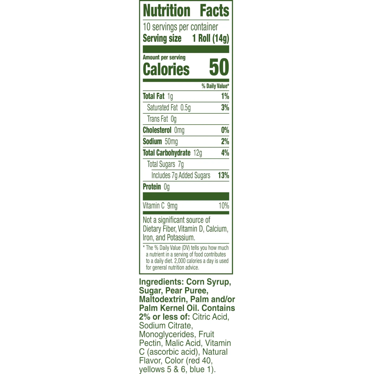 Fruit Roll-Ups Fruit Flavored Snacks, Strawberry Blast, 10 Ct, 5 oz