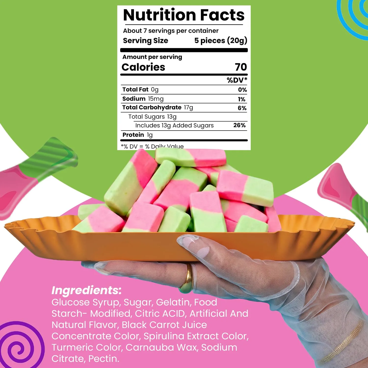 Smarties Squashies Foam Gummy Candies & Smarties Sample Packet Variety-Pack - Sour Cherry & Apple Flavored - Peanut Free & Gluten Free Candy - Soft & Chewy Squashies Candies for Parties & Birthdays - 5 oz Bag (Pack of 2)